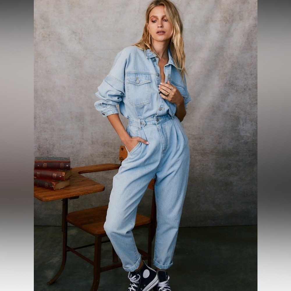 hendrix denim jumper